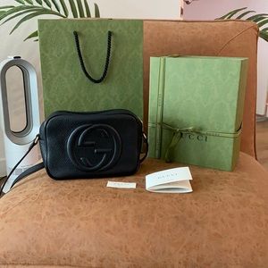 Gucci soho disco bag - black